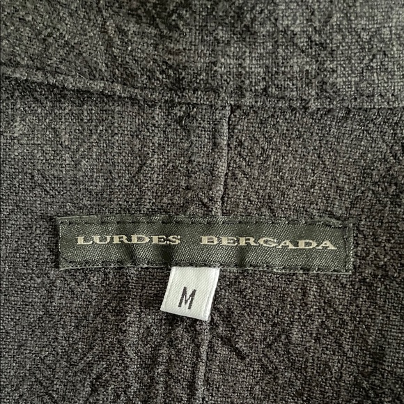 Lurdes Bergada Black Women's Button-Up Blazer - Picture 12 of 16